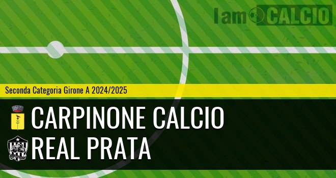 Carpinone Calcio - Real Prata