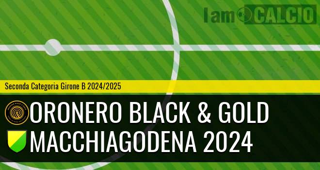 Oronero Black & Gold - Macchiagodena 2024