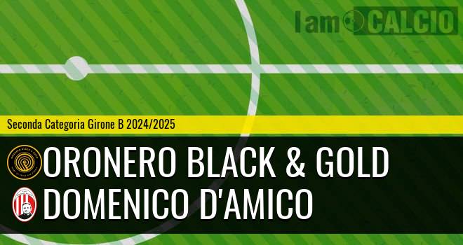 Oronero Black & Gold - Domenico D'Amico