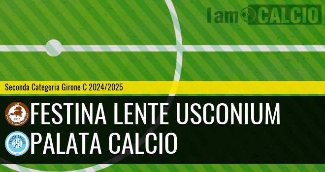 Festina Lente Usconium - Palata Calcio