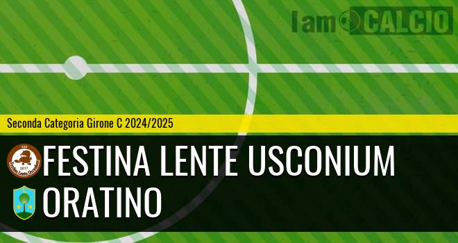 Festina Lente Usconium - Oratino