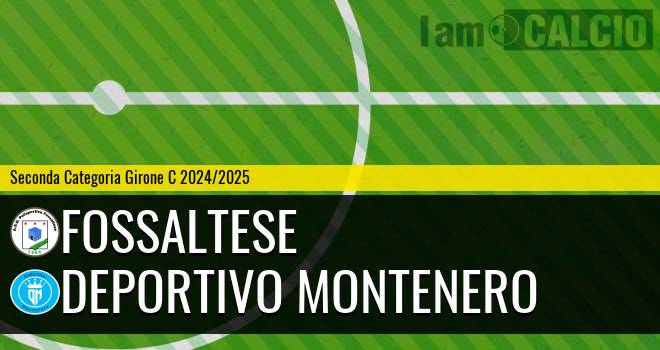 Fossaltese - Deportivo Montenero