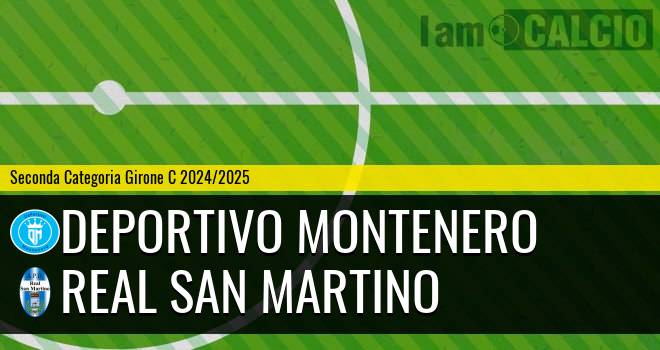 Deportivo Montenero - Real San Martino