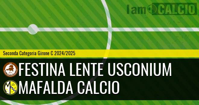 Festina Lente Usconium - Mafalda Calcio