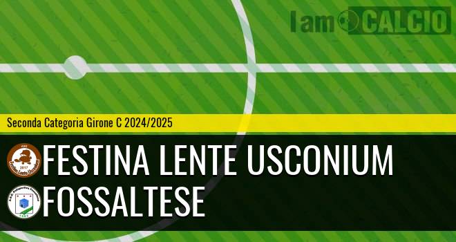 Festina Lente Usconium - Fossaltese