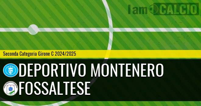 Deportivo Montenero - Fossaltese