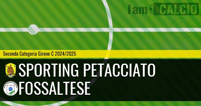 Sporting Petacciato - Fossaltese