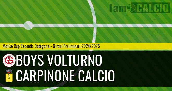 Boys Volturno - Carpinone Calcio