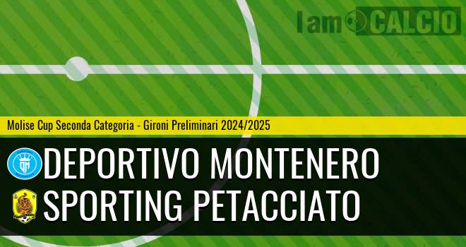 Deportivo Montenero - Sporting Petacciato