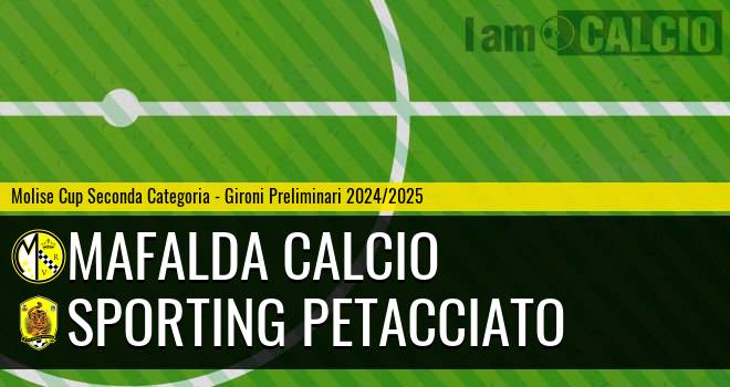 Mafalda Calcio - Sporting Petacciato