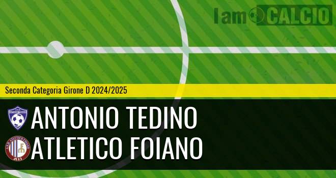 Antonio Tedino - Atletico Foiano