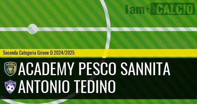 Academy Pesco Sannita - Antonio Tedino