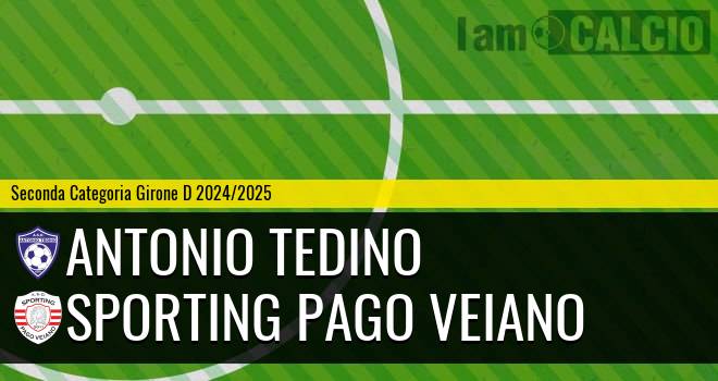 Antonio Tedino - Sporting Pago Veiano