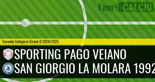 Sporting Pago Veiano - San Giorgio la Molara 1992