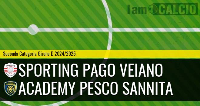 Sporting Pago Veiano - Academy Pesco Sannita