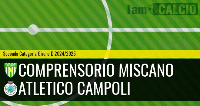 Comprensorio Miscano - Atletico Campoli