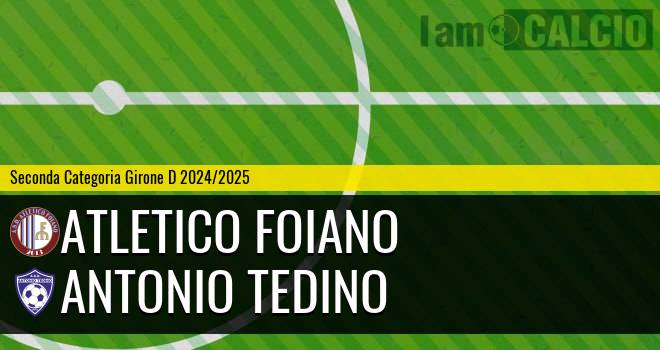 Atletico Foiano - Antonio Tedino