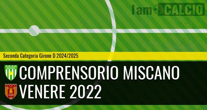 Comprensorio Miscano - Venere 2022