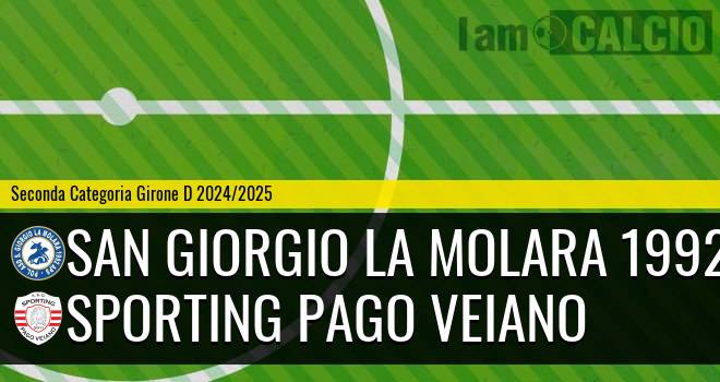 San Giorgio la Molara 1992 - Sporting Pago Veiano