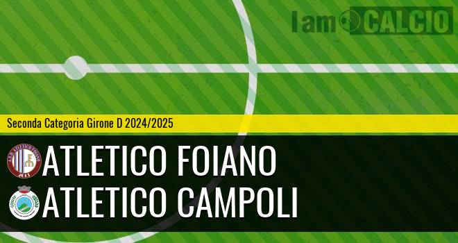 Atletico Foiano - Atletico Campoli