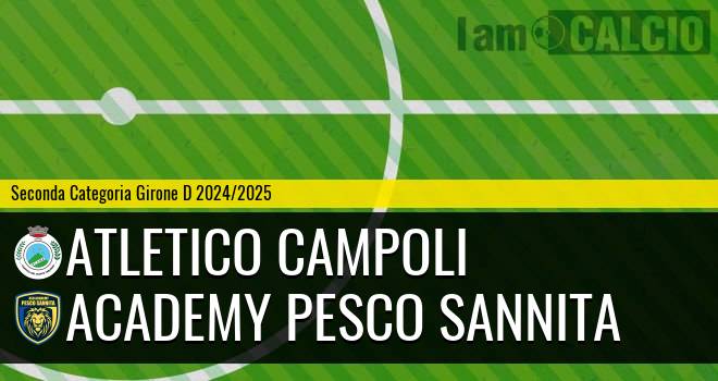 Atletico Campoli - Academy Pesco Sannita