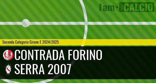 Contrada Forino - Serra 2007