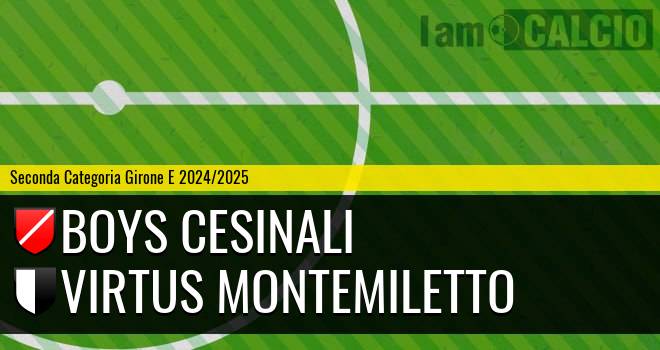 Boys Cesinali - Virtus Montemiletto