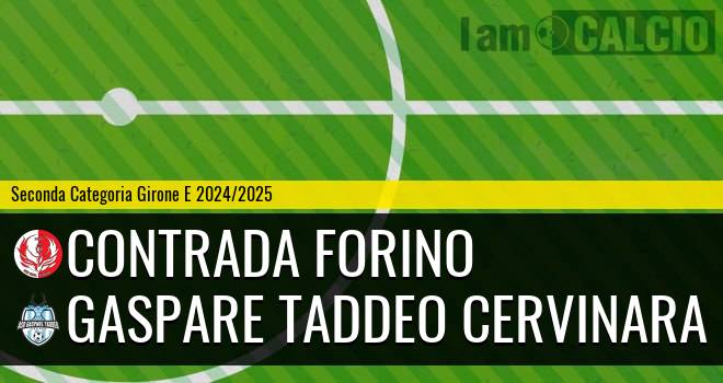 Contrada Forino - Gaspare Taddeo Cervinara