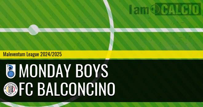 Monday Boys - FC Balconcino