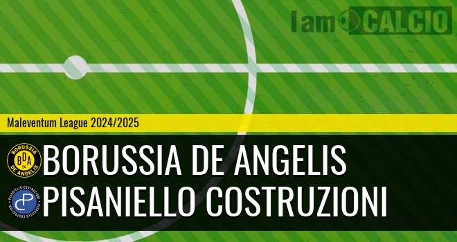 Borussia De Angelis - Pisaniello Costruzioni