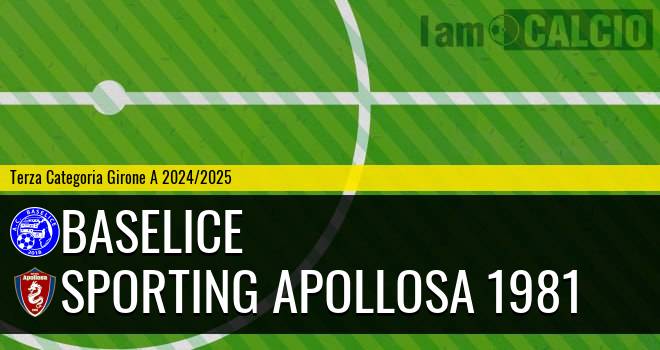 Baselice - Sporting Apollosa 1981