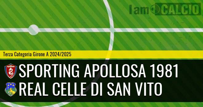 Sporting Apollosa 1981 - Real Celle di San Vito