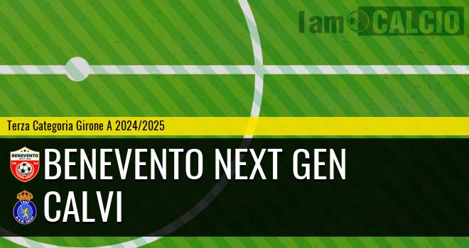 Benevento Next Gen - Calvi