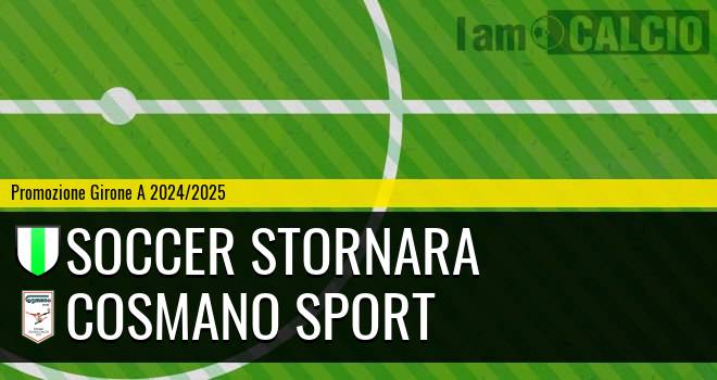 Soccer Stornara - Cosmano Sport
