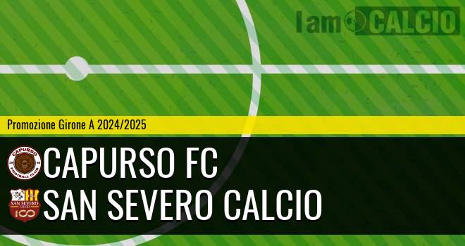Capurso FC - San Severo Calcio