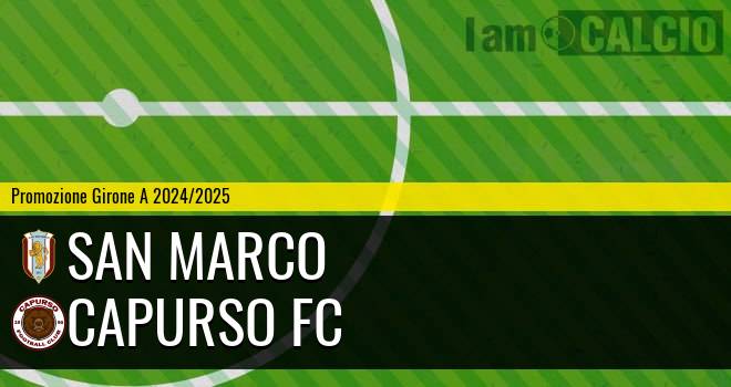 San Marco - Capurso FC