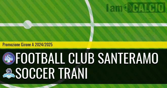 Football Club Santeramo - Soccer Trani