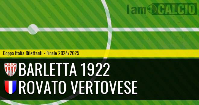 Barletta 1922 - Rovato Vertovese
