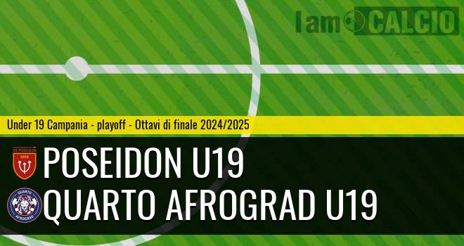 Poseidon U19 - Quarto Afrograd U19