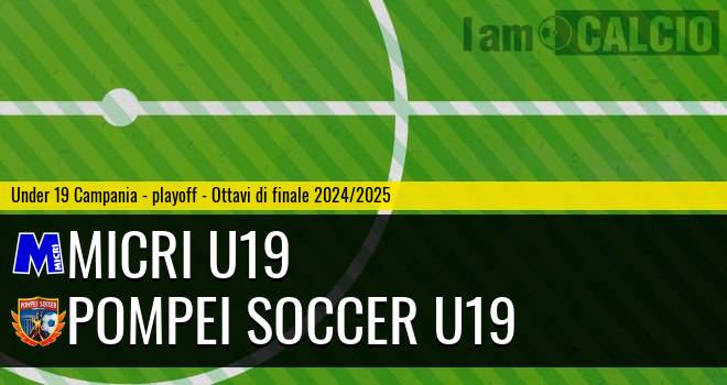 Micri U19 - Pompei Soccer U19