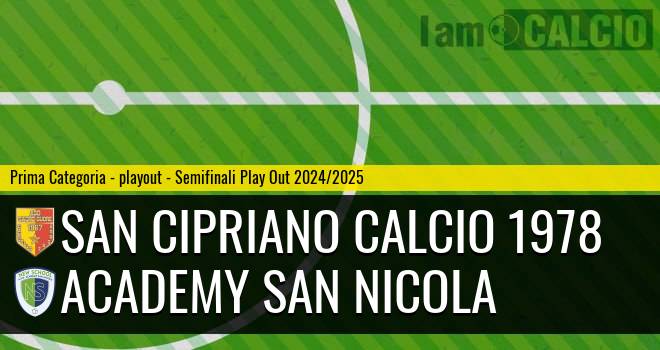 San Cipriano Calcio 1978 - Academy San Nicola