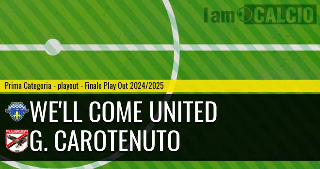 We'll Come United - G. Carotenuto We'll Come United - G. Carotenuto