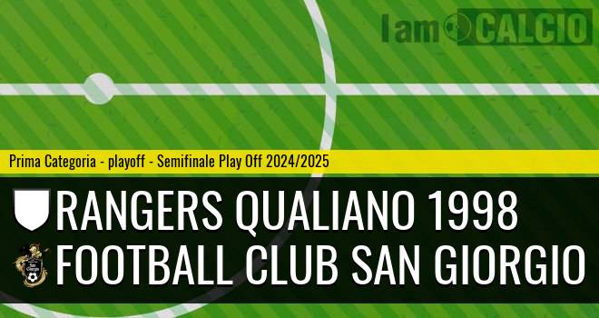 Rangers Qualiano 1998 - Football Club San Giorgio Rangers Qualiano 1998 - Football Club San Giorgio