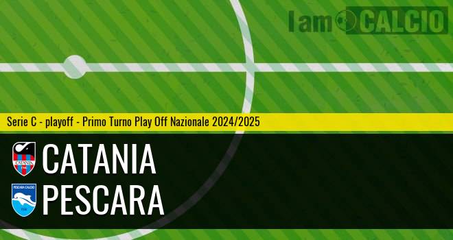 Catania - Pescara