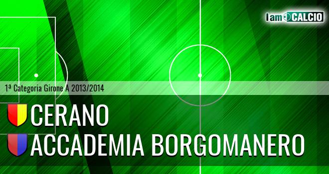 Cerano - Accademia Borgomanero