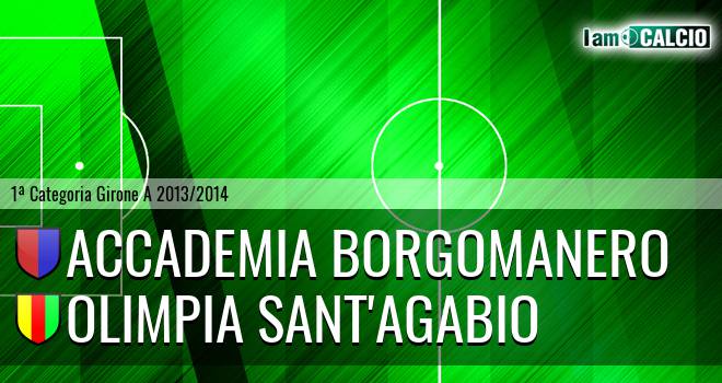 Accademia Borgomanero - Olimpia Sant'Agabio