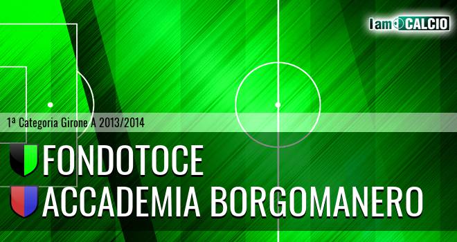 Fondotoce - Accademia Borgomanero