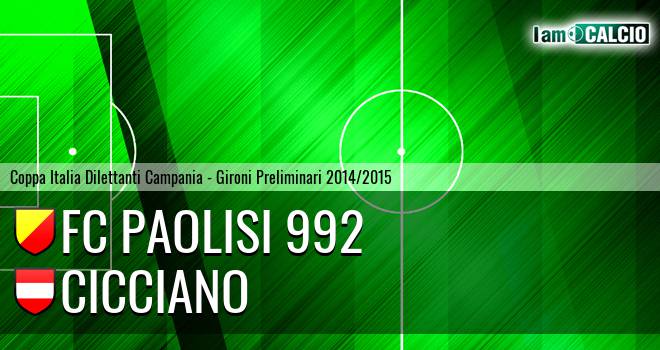 FC Paolisi 992 - Cicciano