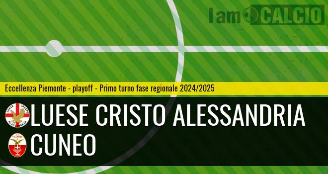 Luese Cristo Alessandria - Cuneo 1905
