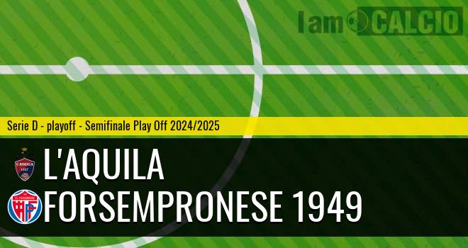 L'Aquila - Forsempronese 1949